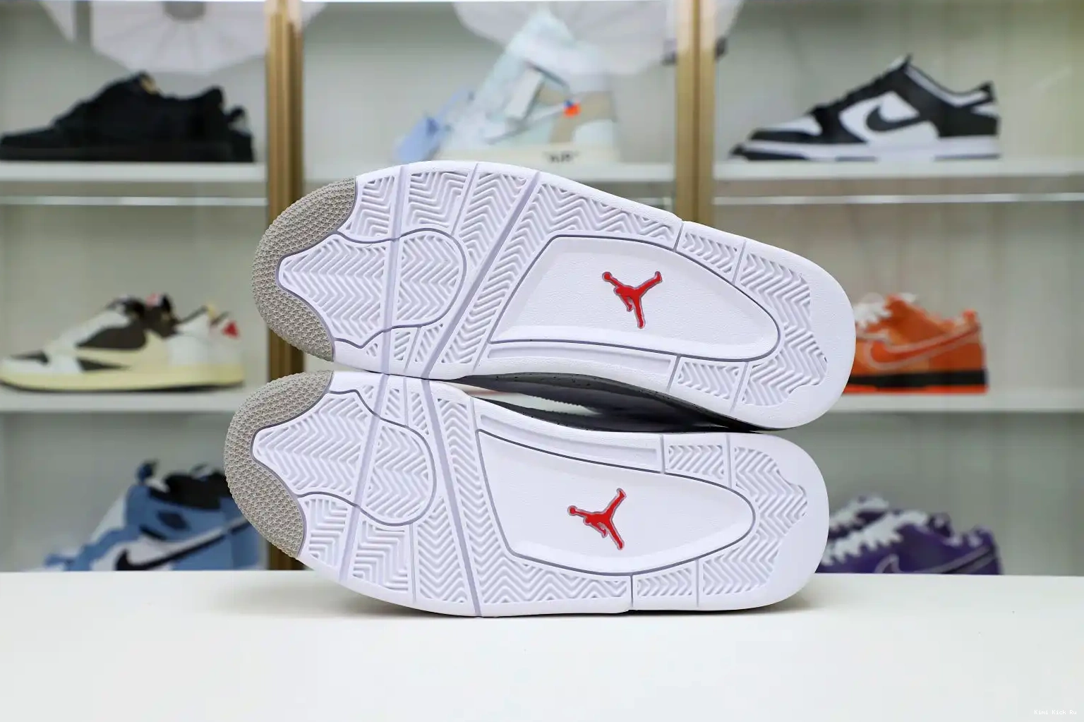 OREO' RETRO JORDAN 'WHITE AIR 4 Kimikick 0416